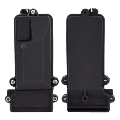 Tbest Waterproof RC Receiver Box, Sealed Dustproof Aluminum Enclosure RC Crawler Protection for RC Car Enthusiasts Off-Road Adventures Outdoor Hobbyists