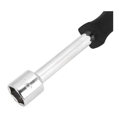 Performance Tool 1910 7-Piece SAE Hex Nut Driver Set | Six-inch long drivers. Includes sizes 3/16 to 1/2 in. Chrome-plated alloy steel shafts. Non-slip molded grips