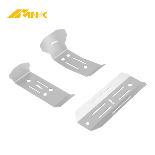 45# Steel Chassis Skid Plate Portector Defend for 1/16 Mini Maxx Minimaxx 4WD RTR RC Car Upgrades Part