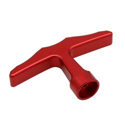 Alloy CNC Pull Starter Handle for Zenoah CY Rovan TSRC Engine (Red) | for 1/5 Hpi Rofun Km Baja Lois 5ive-T FG GoPed Redcat Rc Car Parts - color: Red