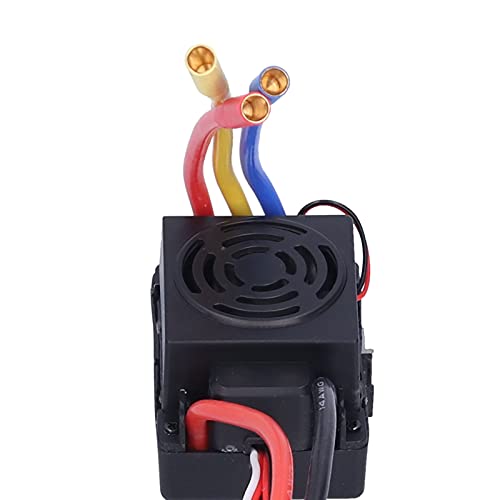 Alomejor 60A RC ESC, Brushless Electronic Speed Controller ESC for 1/10 Remote Control Car