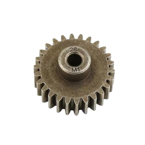 Compatible with TRAXXAS for Maxx for Hoss RC Car Spare Parts Accessories 26T Motor Gear Pinion Gear 1.0M 5mm 6497 RC Assortment
