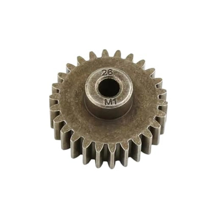 Compatible with TRAXXAS for Maxx for Hoss RC Car Spare Parts Accessories 26T Motor Gear Pinion Gear 1.0M 5mm 6497 RC Assortment