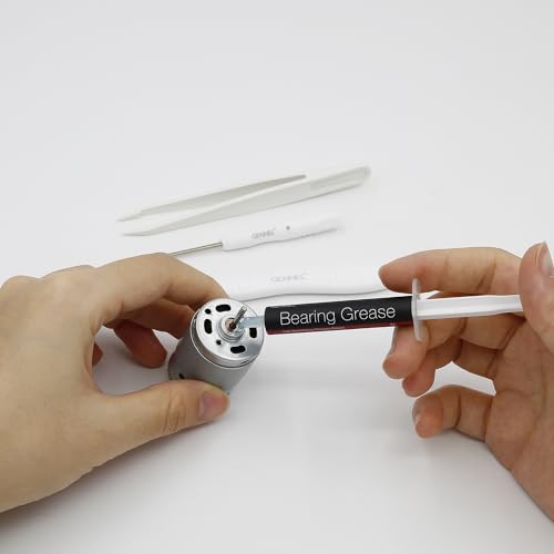 2g Tube High Performance Spindle Lubricating Oil, Bearing Grease | Low/High Temperature Bicycle Grease for PC Bearing Fan Electric Motor Gear Keyboard Switch Bike, Polyurea Based Grease - style: 2g /Tube