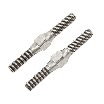 RC Turnbuckle Link Steel 2 - Pack | Heavy - Duty Tie Rod for ARRMA Granite/Big Rock/Senton 1/10 Scale RC Cars | M4 Thread Adjustable Linkage Kit