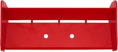 1/10 RC Plastic Rear Spoiler Compatible with 1:10 Scale RC Off-Road Short Course Truck Buggy Racing Rear Wing Tail (Red) - color: Red