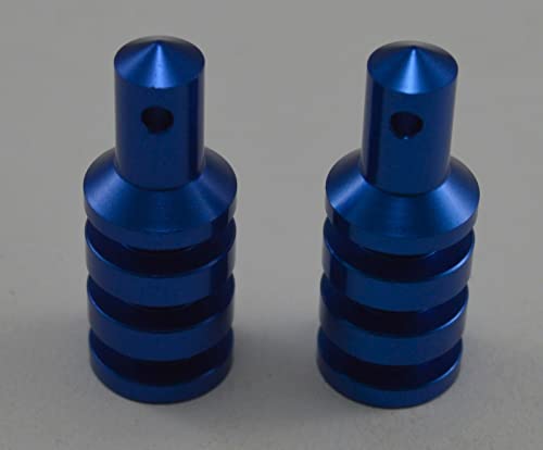 Aluminum Body Mounts for Team Associated RC10 6331 (Blue) - color: Blue