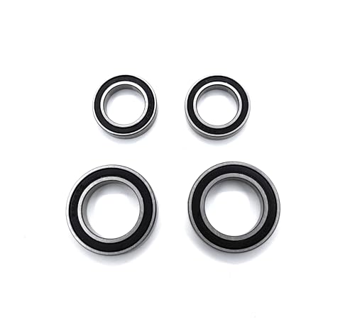 Bearings for Traxxas XRT 1/6 Front Spindle+Rear Wheel hub Carrier, 2+2pcs