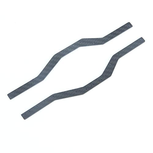 LCX Racing 1/24th RC Crawler Car Carbon Fiber Chassis Frame Rail for Axial SCX24, Upgrades Parts Accessories