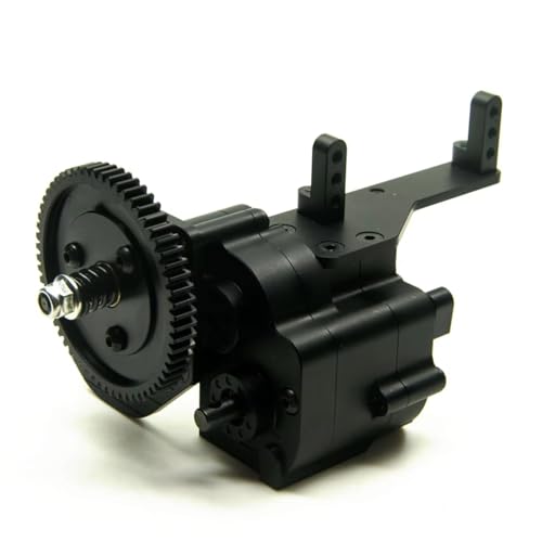 RC Crawler Transmission for Axial for Wraith AX10 for SCX10 1/10 RC 4WD Metal AX2 Transmission Box 2 Speeds Gearbox RC Crawler Upgrade Parts(Transmission Box) - color: Transmission Box
