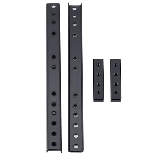 Axial Steel Chassis Frame Rails 6X6 for SCX10 90046 90047 1/10 RC Crawler Car Parts