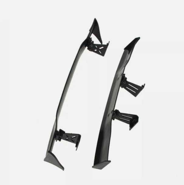Universal 1/10 RC Car Body Wing Spoiler Body Shell Rear Spoiler Tail Wing Side Mirror Toy Vehicles Upgrade Parts
