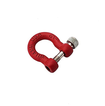 RC Trailer Chain Hook Rope Tow Shackles for 1/10 RC Crawler TRX4 Axial SCX10 Wraith RC Decor Parts