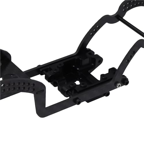 RC Crawlers Components For TRX4M For Bronco For Defender 1/18 For LCG Chassis Kit Frame Rails Braces Rock Sliders RC Crawler Car DIY Upgrade Parts Replacement(Set) - size: Set