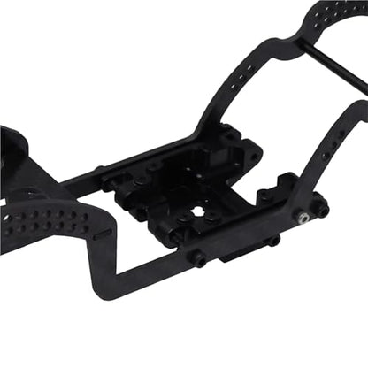 RC Crawlers Components For TRX4M For Bronco For Defender 1/18 For LCG Chassis Kit Frame Rails Braces Rock Sliders RC Crawler Car DIY Upgrade Parts Replacement(Set) - size: Set
