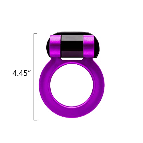 x xotic tech JDM Track Racing Style Bumper Trailer Tow Hook Ring Decoration Sticker Universal Fit All Car Truck SUV, Purple - color: Purple