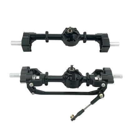 Rc Crawlers Axles Compatible With WPL B1 B14 B24 C14 C24 B16 1/16 RC Cars Upgrade Parts Modification Spare Front Rear Portal Axle Assembly
