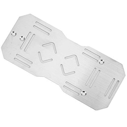 RC Car Battery Mount, Secure Fixing Stainless Steel Tray with Nylon Tie for RC Crawler Off-Road Enthusiasts and Model Builders
