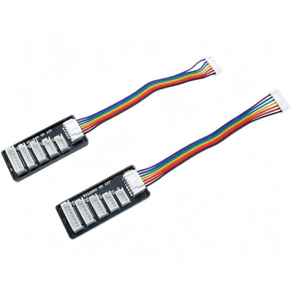 2 PCS JST-XH Balance Board 2-6S Lipo Battery Charger Extend Expansion Board Adapter for RC Vehicles Charging