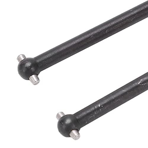 1 Pair RC Metal Front CVD Drive Shaft, Front CVD Transmission Axle for YK 4012 1/10 RC Car, Steel CVD Drive Shaft Set with High Precision and Durability for RC Crawler