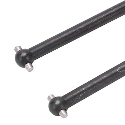 1 Pair RC Metal Front CVD Drive Shaft, Front CVD Transmission Axle for YK 4012 1/10 RC Car, Steel CVD Drive Shaft Set with High Precision and Durability for RC Crawler