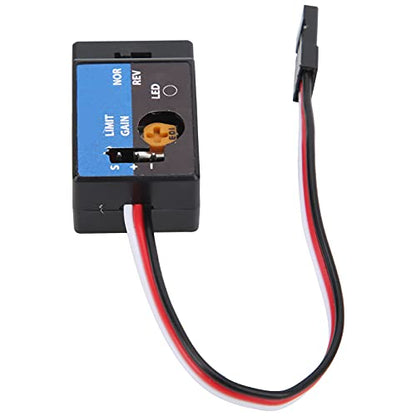 Mini Gyroscope for RC Racing Car, High Stability Drifting Gyroscope Module with System, Auxiliary for WPL D12 RC Car Upgrade Parts