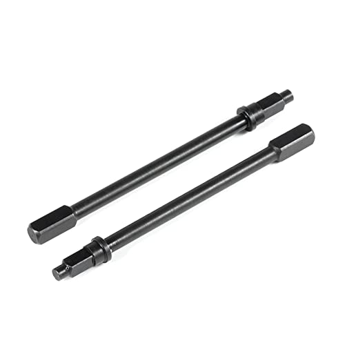 UTB18 RC Front & Rear Drive Shaft CVD Axle for Axial RC Crawler 1/18 UTB18 Capra Unlimited Trail Buggy RTR Upgrade Part (2pcs Rear Drive Axles) - color: 2pcs Rear Drive Axles