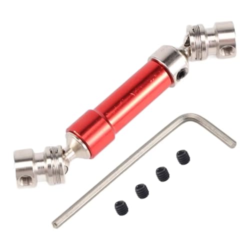 RC Car Drive Shafts Compatible with Wltoys 12428 12423 1/12 Rc Road Short Course for Desert for Buggy Car Parts 1Pcs Metal Rear Center Drive Shaft Cvd