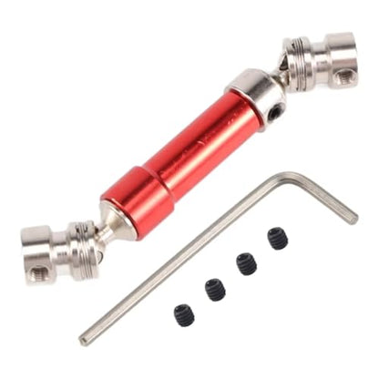 RC Car Drive Shafts Compatible with Wltoys 12428 12423 1/12 Rc Short Course for Desert for Buggy Car Parts 1Pcs Metal Rear Center Drive Shaft Cvd
