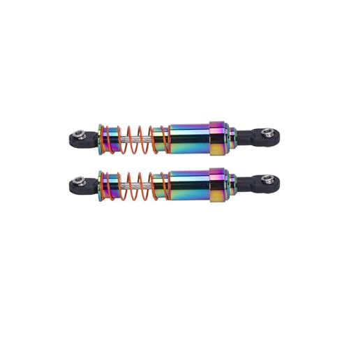 Adjustable Aluminum Big Bore Oil Filled Shock Absorber 85-115mm 1/10 RC for Crawler Car SCX10 TRX4 Capra LCG Chassis Redcat Gen8(75mm 2pcs) - color: 75mm 2pcs