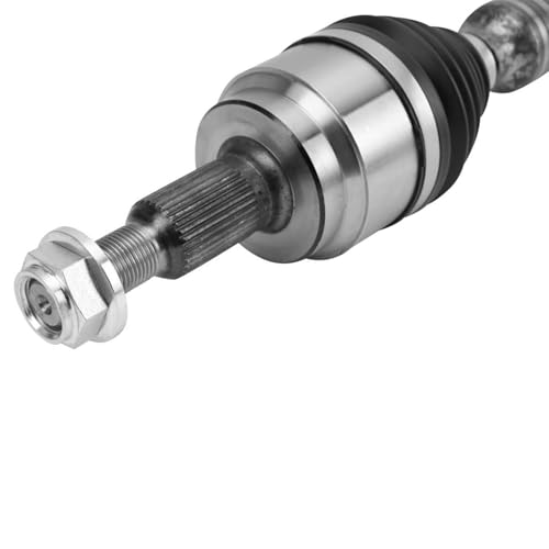 Detroit Axle - 2pc 4WD Front CV Axles for 06-10 Dodge Ram 1500, 11 Ram 1500 | 2006 2007 2008 2009 2010 2011 CV Axle Shafts Assembly Replacement - size: D-0257x2/Pair