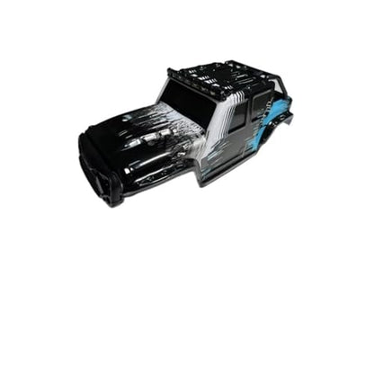 Compatible with SCY for 16101PRO for 16102PRO 16103PRO 16201PRO 1/16 R/C Cars RC Trucks RC for Buggy Spare Parts Body Shell RC Repair Parts(D) - size: D