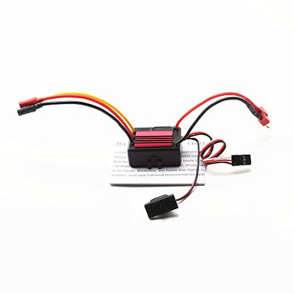 HUIOP 3200KV Brushless Motor, Waterproof 2838 4400KV Brushlessc Motor & 35A Brushless ESC Replacement for 1/14 1/16 SCY/HSP/Trax4/HPI Car Truck - size: 4400KV