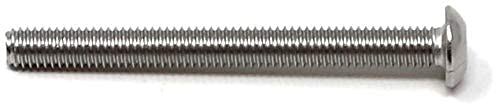 iexcell 100 Pcs M3 x 30mm Thread Pitch 0.5 mm Stainless Steel 304 Hex Socket Button Head Cap Screws Bolts Kit - size: M3 x 30mm