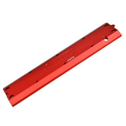 GPM High End 7075 Alloy Center Skidplate for Traxxas 1/8 6S Maxx Slash (Red) - color: Red