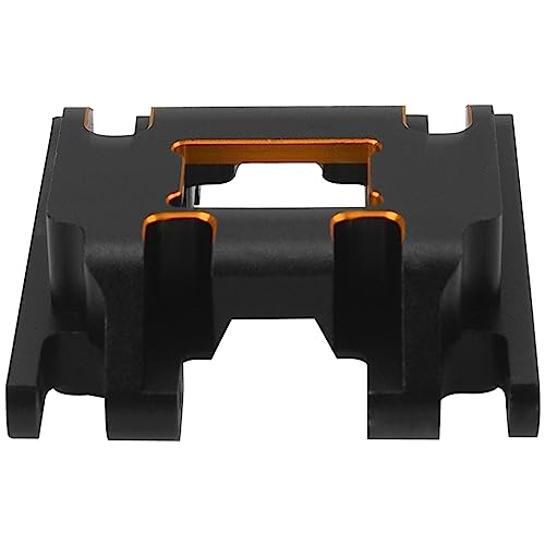 Aluminum Transmission Plate Metal Chassis Skid Plate Compatible with Traxxas 1/18 TRX4M Bronco Defender Rc Crawler Car