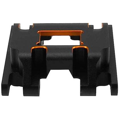 Aluminum Transmission Plate Metal Chassis Skid Plate Compatible with Traxxas 1/18 TRX4M Bronco Defender Rc Crawler Car