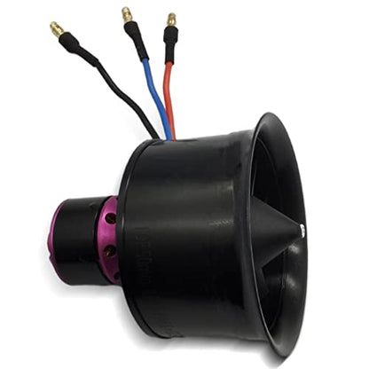50mm EDF 4900KV 3S Maximum thrust770g,Brushless Motor, Applicable to RC Jet Aircraft - size: 50MM EDF, style: Motor Only