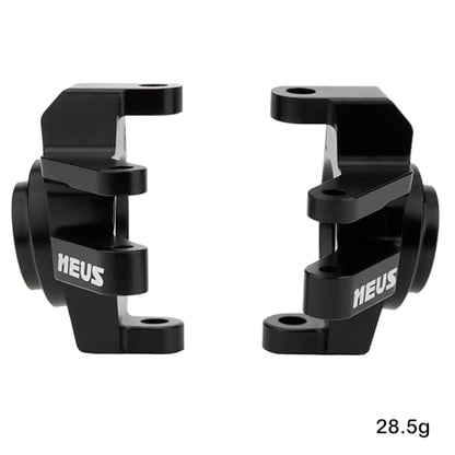 MEUS RACING Steering Knuckles ONLY for MEUS 1/10 Nylon Axles AR44/AR45/Capra Wheel Distance (Aluminum) - style: Aluminum