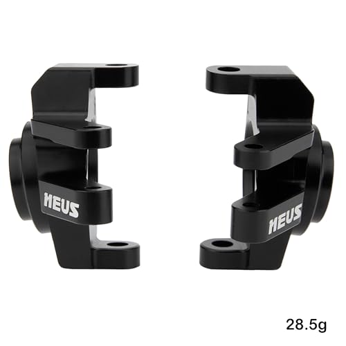 MEUS RACING Steering Knuckles ONLY for MEUS 1/10 Nylon Axles AR44/AR45/Capra Wheel Distance (Aluminum) - style: Aluminum