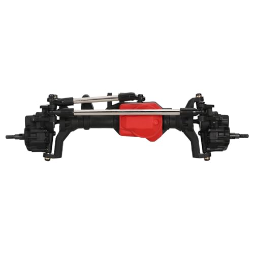 RC Vehicle Axles Compatible with TRX-4 1/10 RC Crawler Car Upgrade Parts RC Car Front Rear Axle Set Upgrade Parts Front Rear Portal Axle Assembly(Color:Front Axle) - color: Front Axle