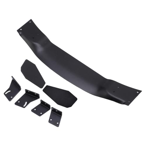 Aluminium Alloy Rear Spoiler Wing for 1/10 RC Racing Drift Car — Reduces Air Resistance, Enhances Stability, Easy Install, Black Powder Coat Finish