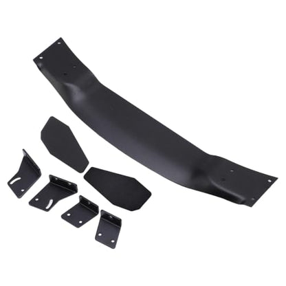 Aluminum Alloy Rear Spoiler Wing for 1/10 RC Racing Drift Car – Reduces Air Resistance, Enhances Stability, Easy Install, Black Powder Coat Finish