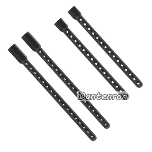 8PCS 1/10 RC Car Shell Holder Column Mounts 70mm 83mm Plastic Body Post Compatible with HSP 94122 94123 94102 94103 Redcat Racing Lightning EP Drift STK EPX PRO Upgrade Parts