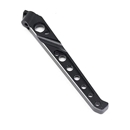 Aluminum Alloy Chassis Brace Support Kit for ARRMA 1/8 RC Truck - Stronger Stability & Exquisite Design - Metal Upgrade Parts for Remote Control Hobby Model - Black - color: Black