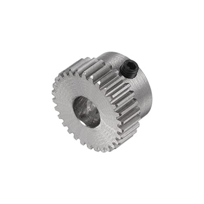 HARFINGTON Pinion Gear 5mm Bore 30T Mod 0.5 Stainless Steel Spur Diff Differential Motor Gear RC Car Replacement Parts - style: 30T