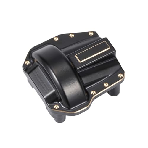 Brass Weight Steering Knuckles Portal Cover Plates 280g for 1/10 RC CRA-wler Axial 1.9UTB SCX10 III F9 Axle(Diff Cover1) - color: Diff Cover1