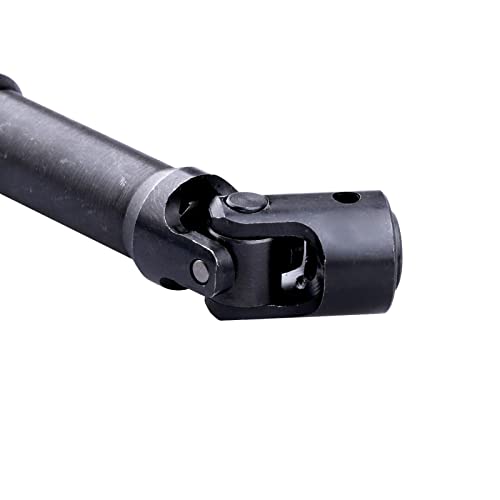 Splined Steel Universal Drive Shaft Driveshafts CVD Axle Shaft 1/10 Scale RC Crawler Car Upgrades Replacement for Traxxas Axial Tamiya RC4WD Redcat Racing (75-102mm Length) - size: 75-102mm Length