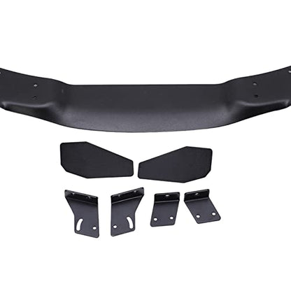 Aluminum Alloy Rear Spoiler Wing for 1/10 RC On Road Racing Drift Car, Universal RC Tail Wing with Bolt - On Design, Powder Coated Black Rear Wing for HSP Kyosho