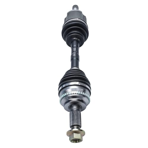 Detroit Axle - Front Left Steering Knuckle CV Axle for 07-10 Ford Edge | Lincoln MKX, Driver Side Steering Knuckle & Wheel Bearing Hub CV Axle 2007 2008 2009 2010 Replacement - size: 2UX50464/Pair